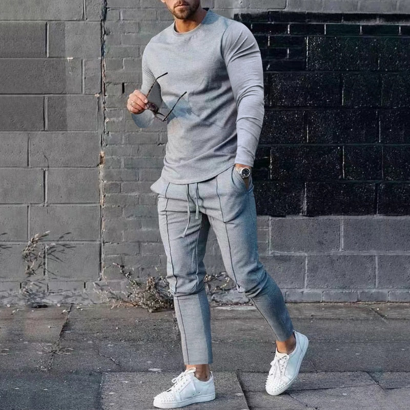 Survêtement Sportif Épuré | Style Chic et Confort Optimal