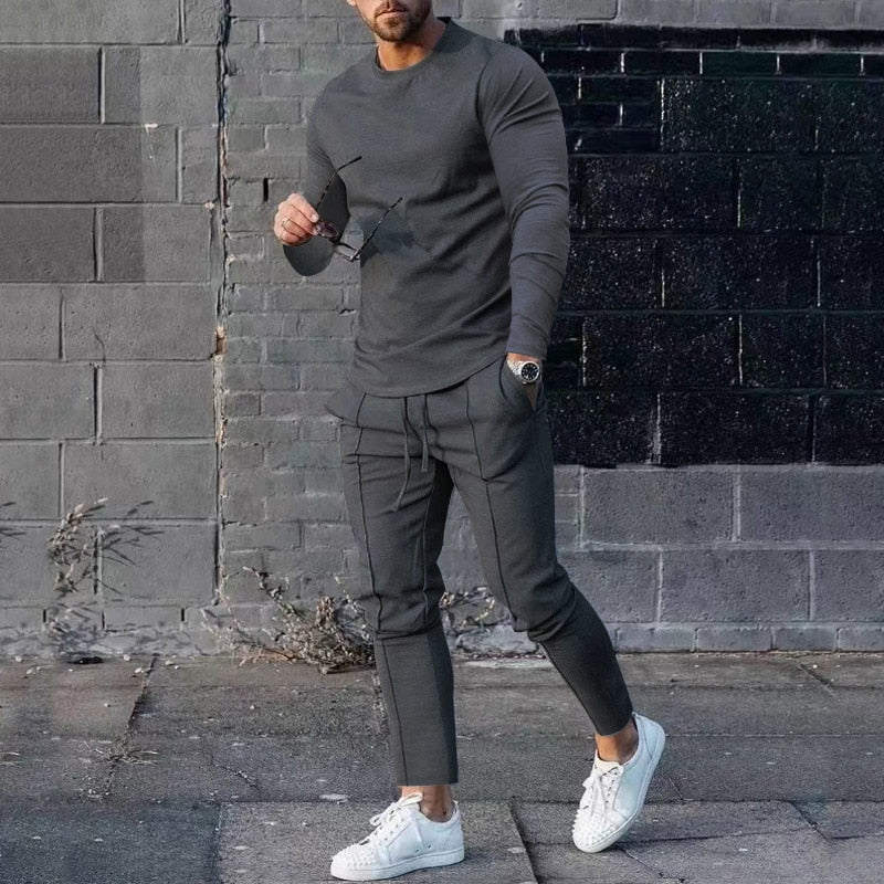 Survêtement Sportif Épuré | Style Chic et Confort Optimal