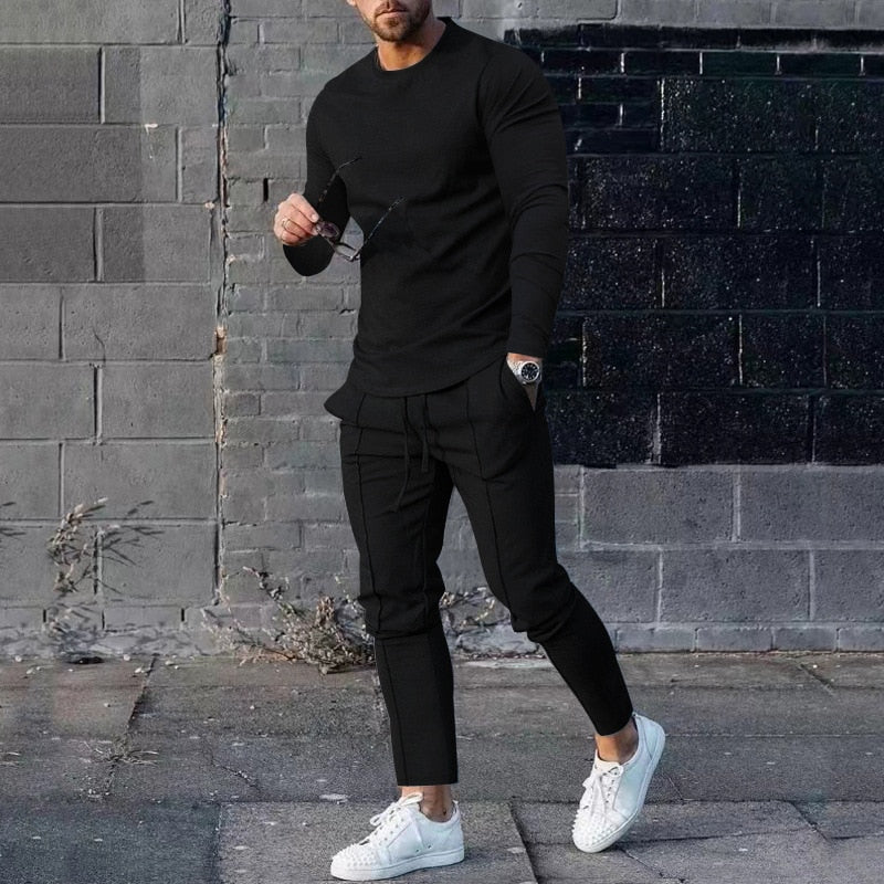 Survêtement Sportif Épuré | Style Chic et Confort Optimal