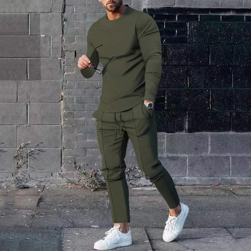 Survêtement Sportif Épuré | Style Chic et Confort Optimal