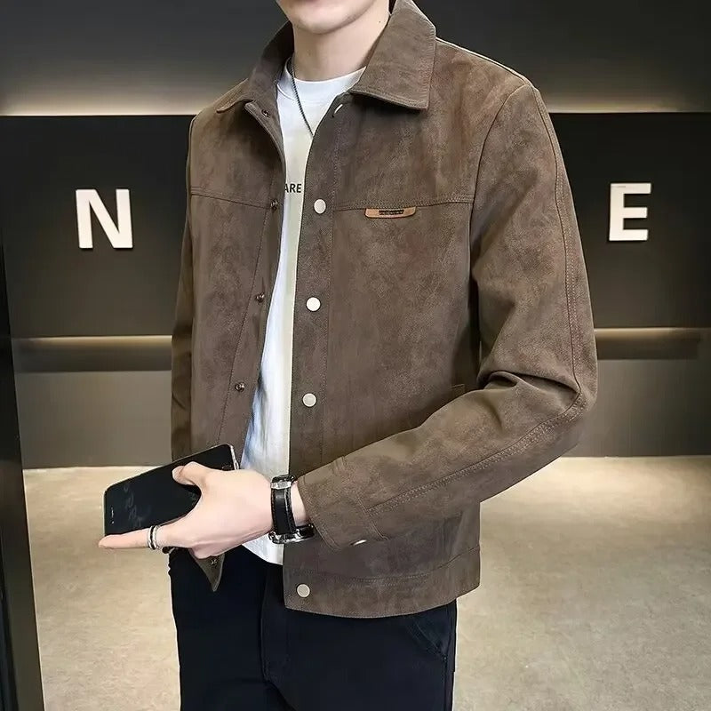 Veste d'Extérieur Noir PU | Élégance et Durabilité pour Toutes les Occasions