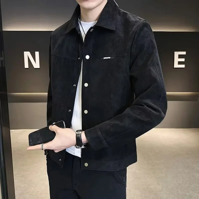 Veste d'Extérieur Noir PU | Élégance et Durabilité pour Toutes les Occasions