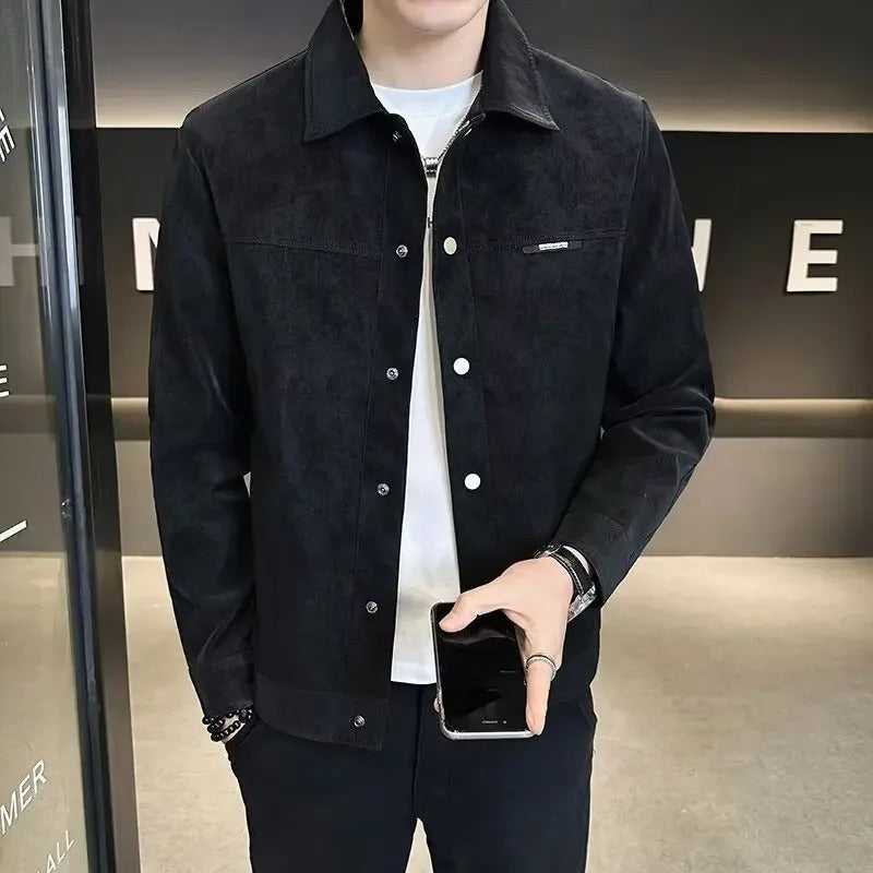 Veste d'Extérieur Noir PU | Élégance et Durabilité pour Toutes les Occasions