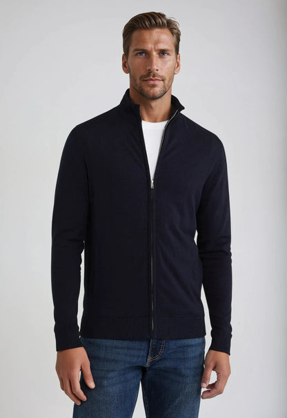 Tricot Zippé Intégral Élégant | Confort et Style Polyvalent au Quotidien