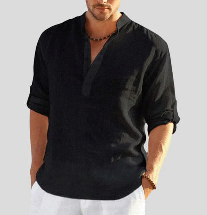 Chemise Habillée à Manches Longues pour Hommes | Confort Premium et Style Élégant