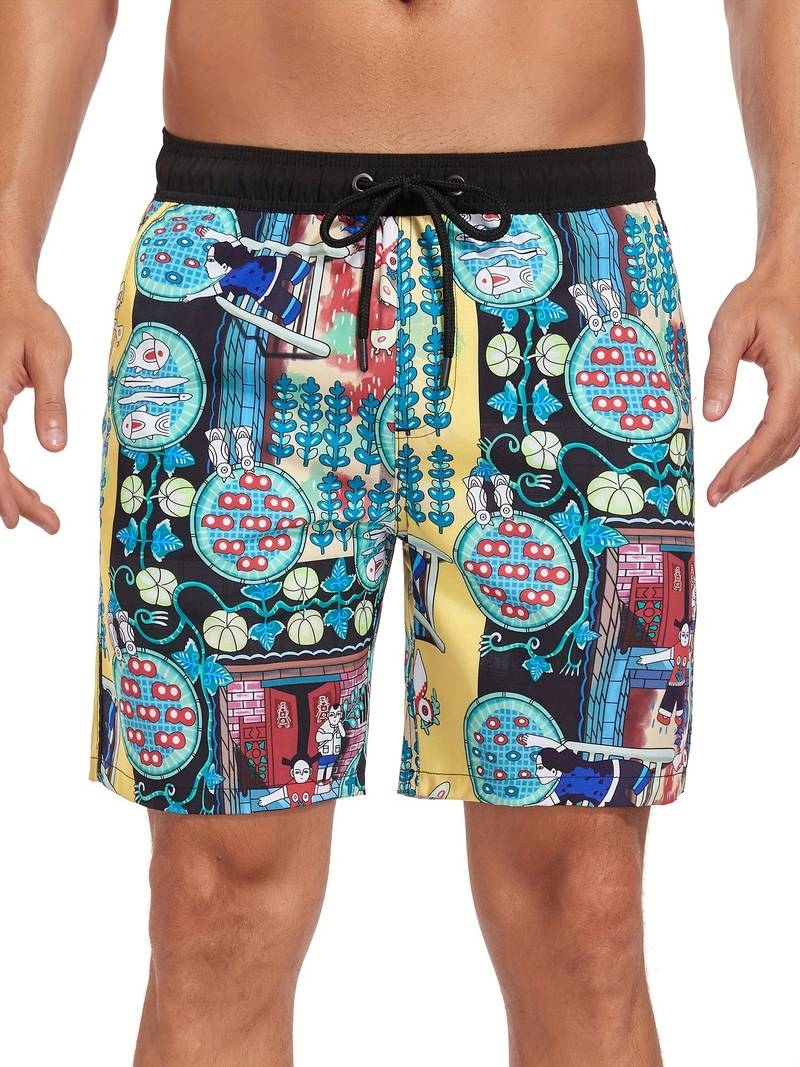 Short de Bain Moderne pour Hommes | Confort Léger et Séchage Rapide