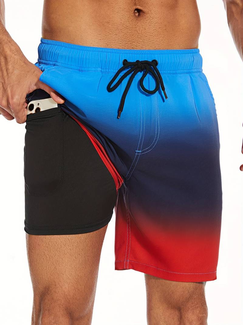 Short de Bain Moderne pour Hommes | Confort Léger et Séchage Rapide