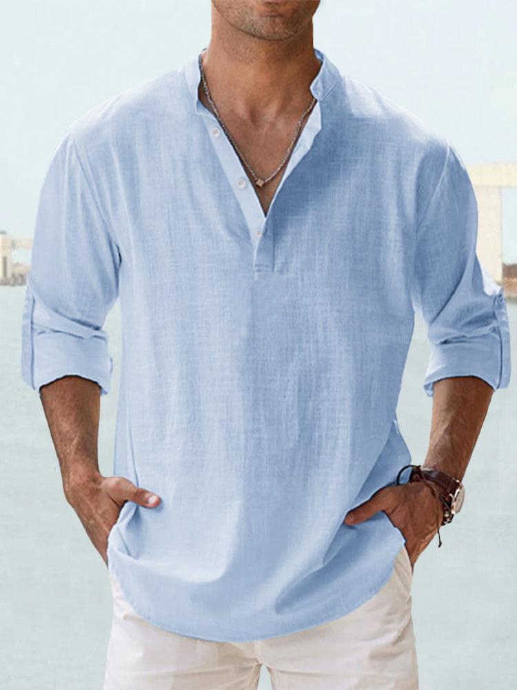 Chemise en Lin Détendue | Légère et Élégante pour Été