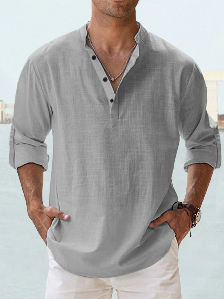 Chemise en Lin Détendue | Légère et Élégante pour Été