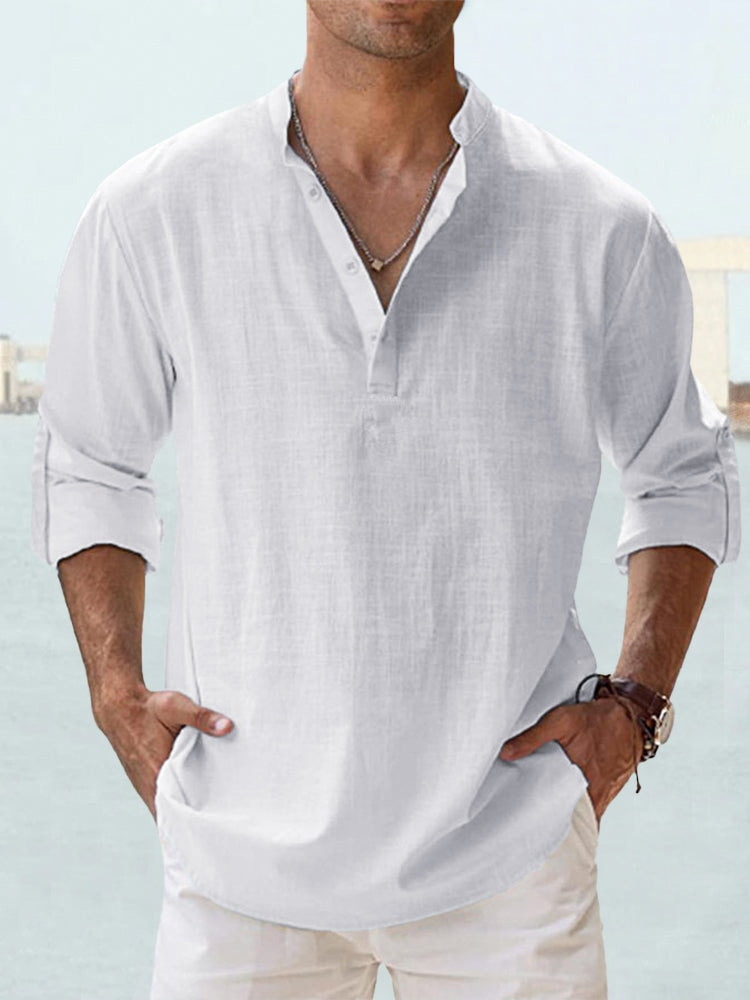 Chemise en Lin Détendue | Légère et Élégante pour Été