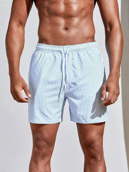 Short de Bain Rayé pour Hommes | Confort et Style à la Plage
