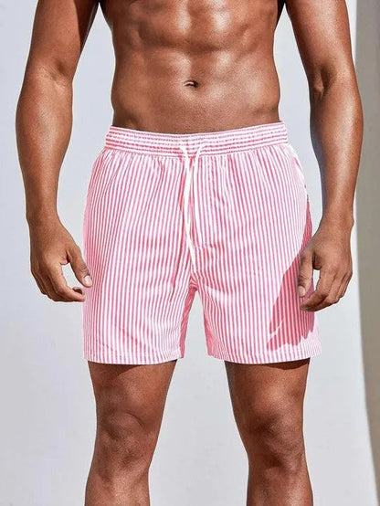 Short de Bain Rayé pour Hommes | Confort et Style à la Plage