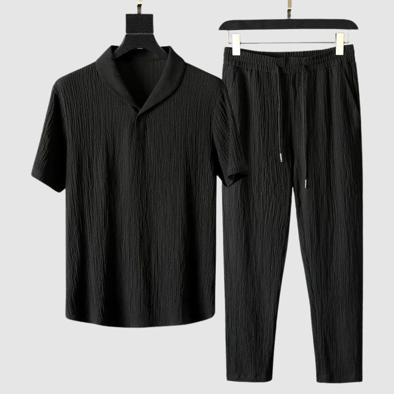 Ensemble d'Été Élégant pour Hommes | Confort Léger et Style Coordonné