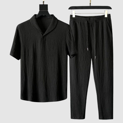 Ensemble d'Été Élégant pour Hommes | Confort Léger et Style Coordonné