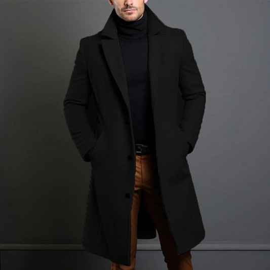 Manteau d'hiver en Laine pour Hommes | Élégance et Chaleur pour l'Hiver
