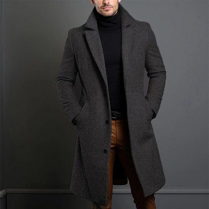 Manteau d'hiver en Laine pour Hommes | Élégance et Chaleur pour l'Hiver