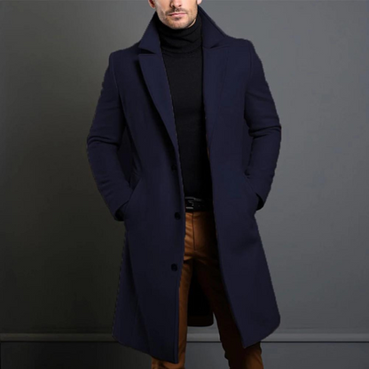 Manteau d'hiver en Laine pour Hommes | Élégance et Chaleur pour l'Hiver