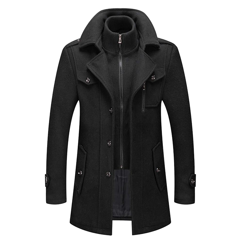 Manteau d'hiver élégant pour homme | Confort Durable et Style Polyvalent