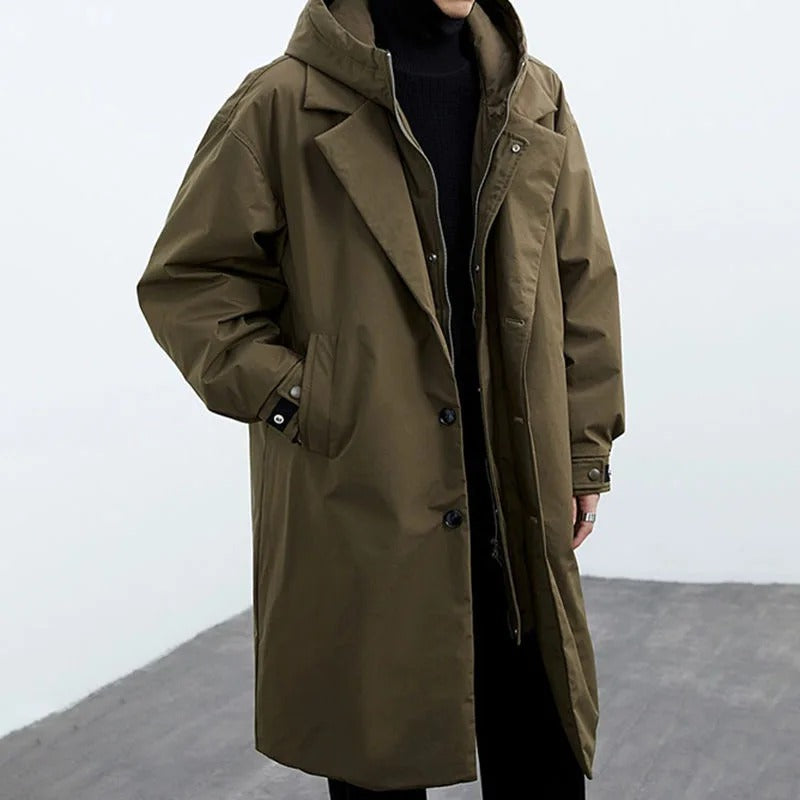 Manteau Puffer Imperméable pour Hommes | Design Élégant et Chaud en Conditions Froides