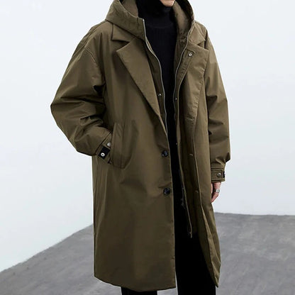 Manteau Puffer Imperméable pour Hommes | Design Élégant et Chaud en Conditions Froides
