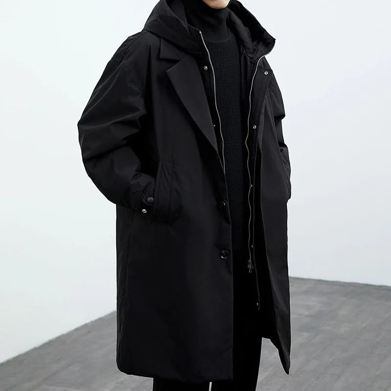 Manteau Puffer Imperméable pour Hommes | Design Élégant et Chaud en Conditions Froides