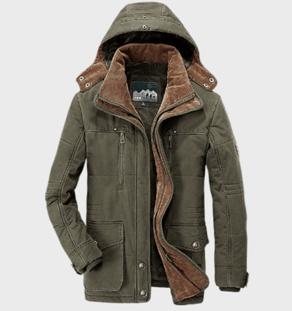 Veste d'hiver imperméable pour homme | Isolation chaude et respirante