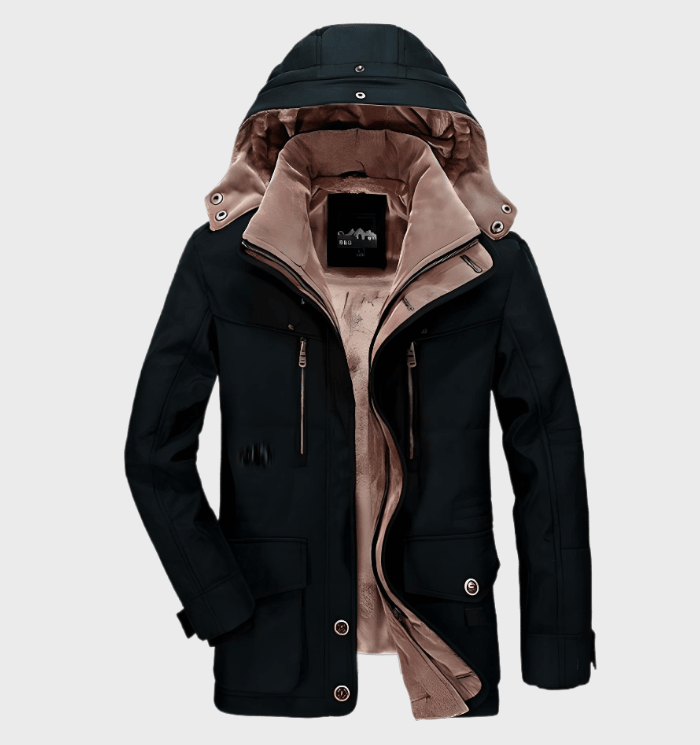 Veste d'hiver imperméable pour homme | Isolation chaude et respirante
