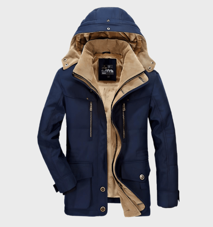 Veste d'hiver imperméable pour homme | Isolation chaude et respirante