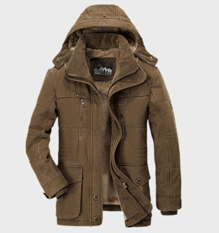 Veste d'hiver imperméable pour homme | Isolation chaude et respirante