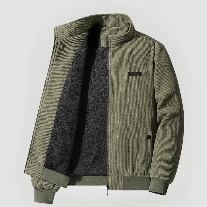 Veste en Velours Côtelé pour l'Hiver | Élégance Classique et Confort Durable