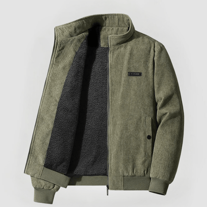 Veste en Velours Côtelé pour l'Hiver | Élégance Classique et Confort Durable