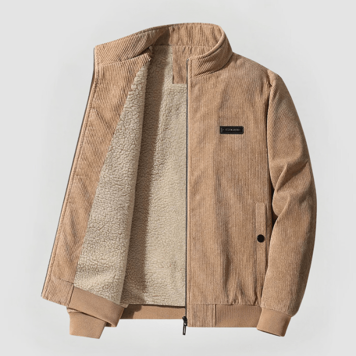 Veste en Velours Côtelé pour l'Hiver | Élégance Classique et Confort Durable