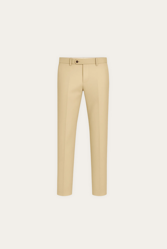 Pantalon de Costume Ajusté Élastique | Confort et Style Polyvalent