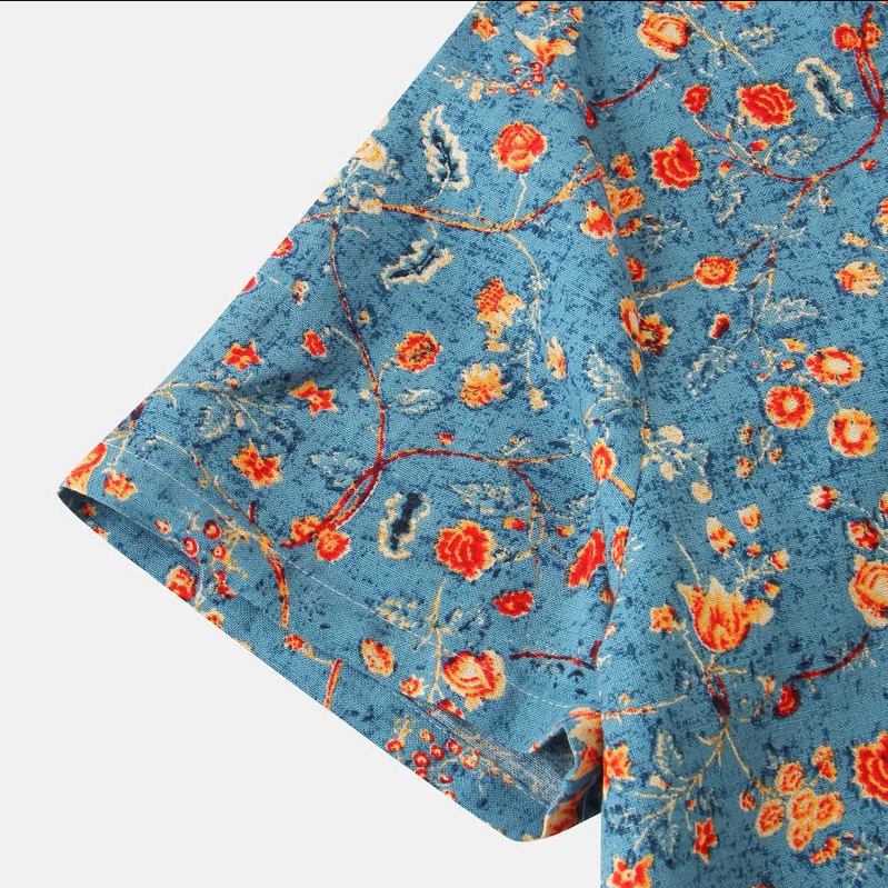 Chemise Florale d'Été | Style Chic et Confort Durable