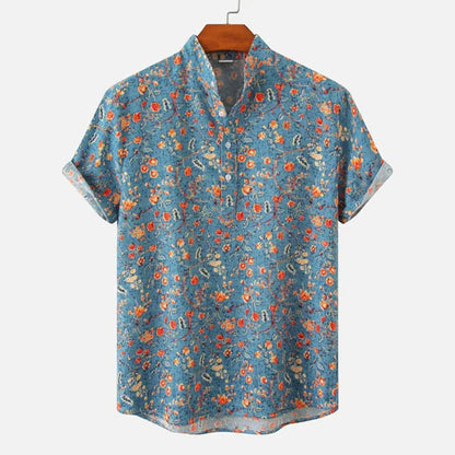 Polo Tropical pour Homme | Style Coloré et Confortable à Manches Courtes