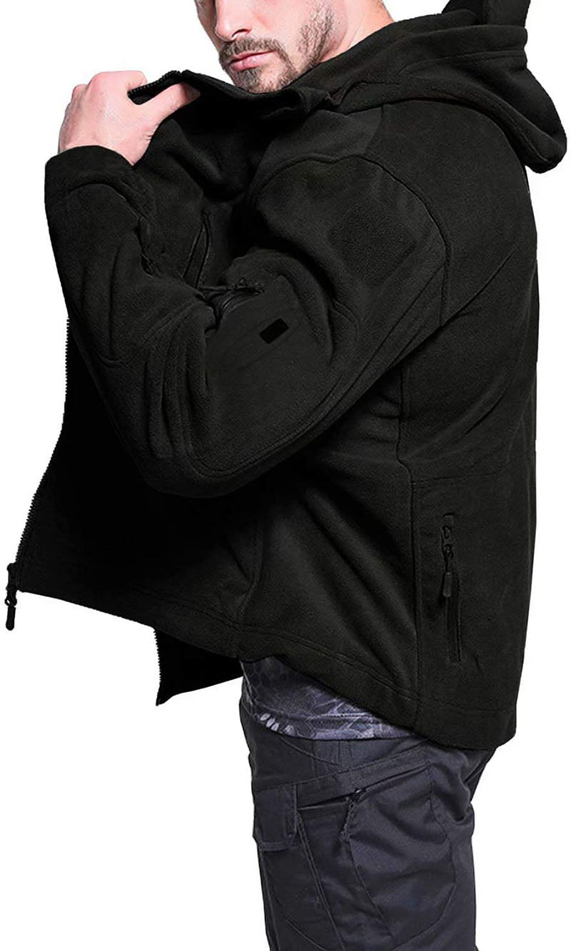 Veste en Polaire Coupe-Vent pour Hommes | Confort et Protection pour Temps Froid