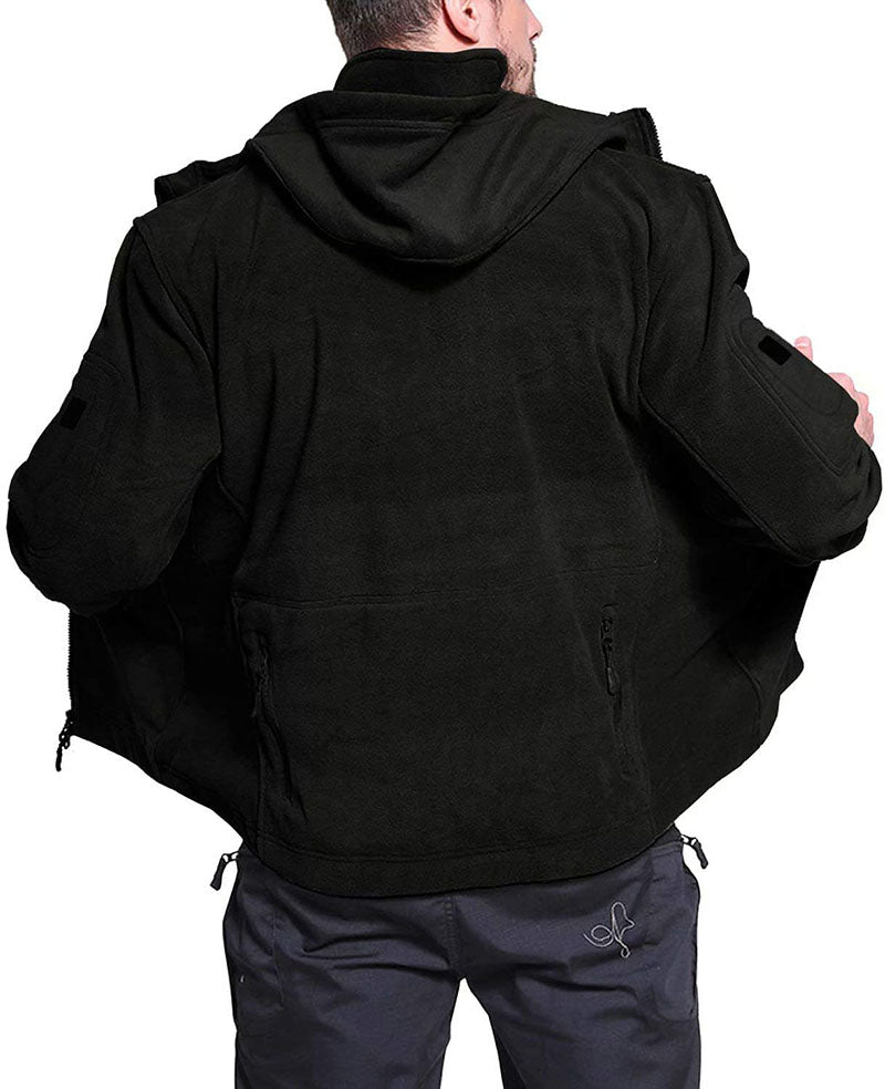Veste en Polaire Coupe-Vent pour Hommes | Confort et Protection pour Temps Froid