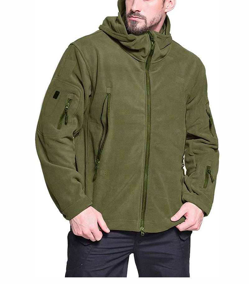Veste en Polaire Coupe-Vent pour Hommes | Confort et Protection pour Temps Froid