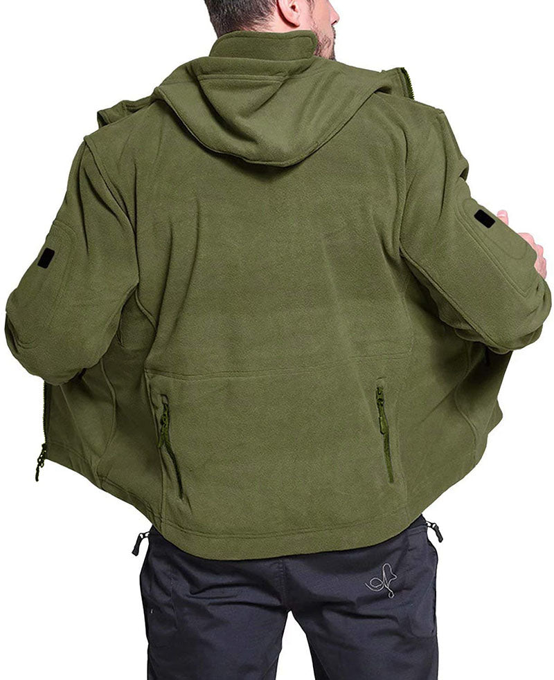 Veste en Polaire Coupe-Vent pour Hommes | Confort et Protection pour Temps Froid