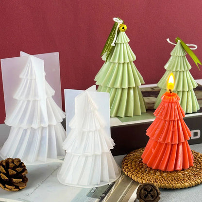 Moule à Bougie Sapin de Noël | Création DIY Originale et Personnalisée