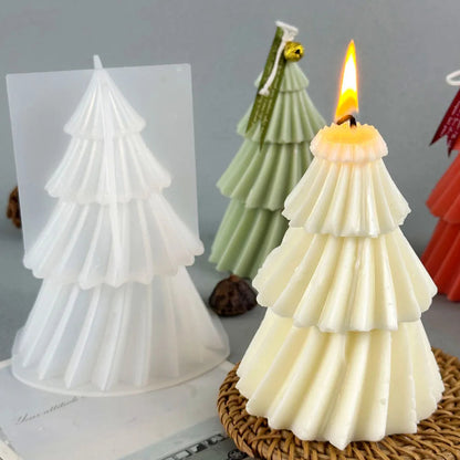 Moule à Bougie Sapin de Noël | Création DIY Originale et Personnalisée
