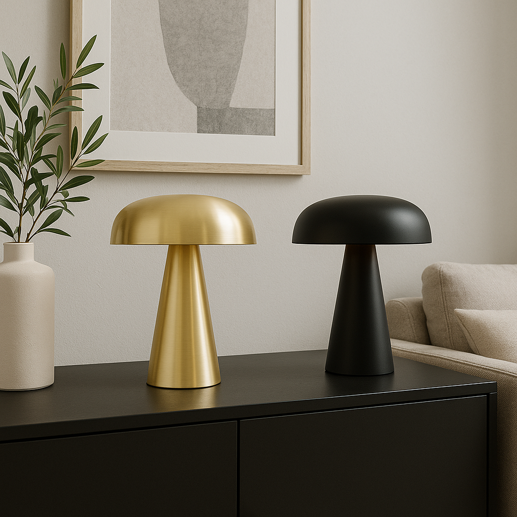 Lampe de Table Moderne et Élégante | Design Minimaliste avec Lumière Chaleureuse
