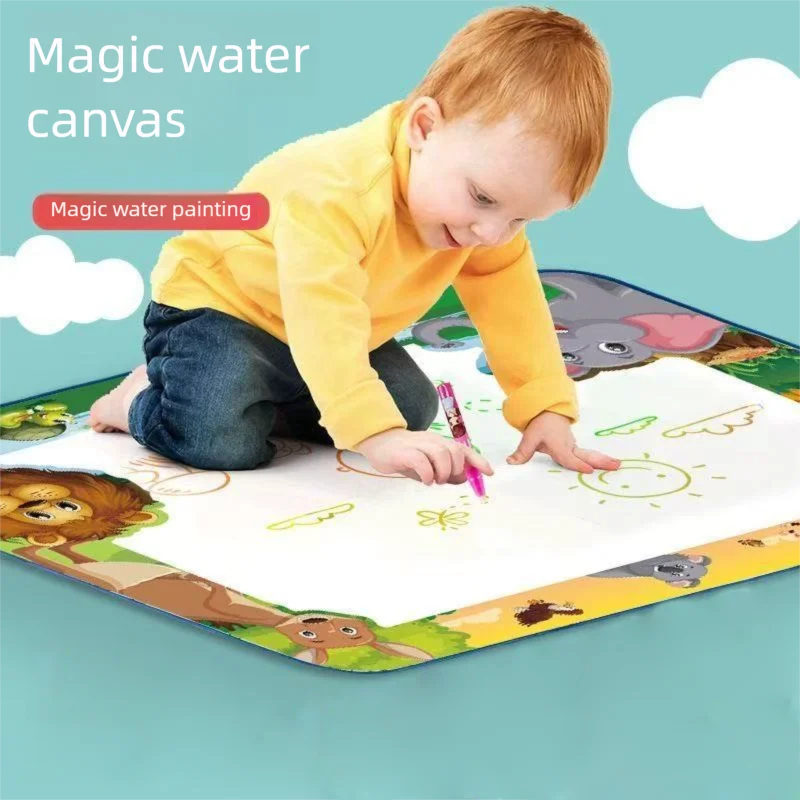 Tapis de Dessin Aquatique Extra Large | Amusement Créatif Sans Désordre