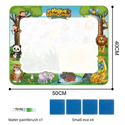 Tapis de Dessin Aquatique Extra Large | Amusement Créatif Sans Désordre