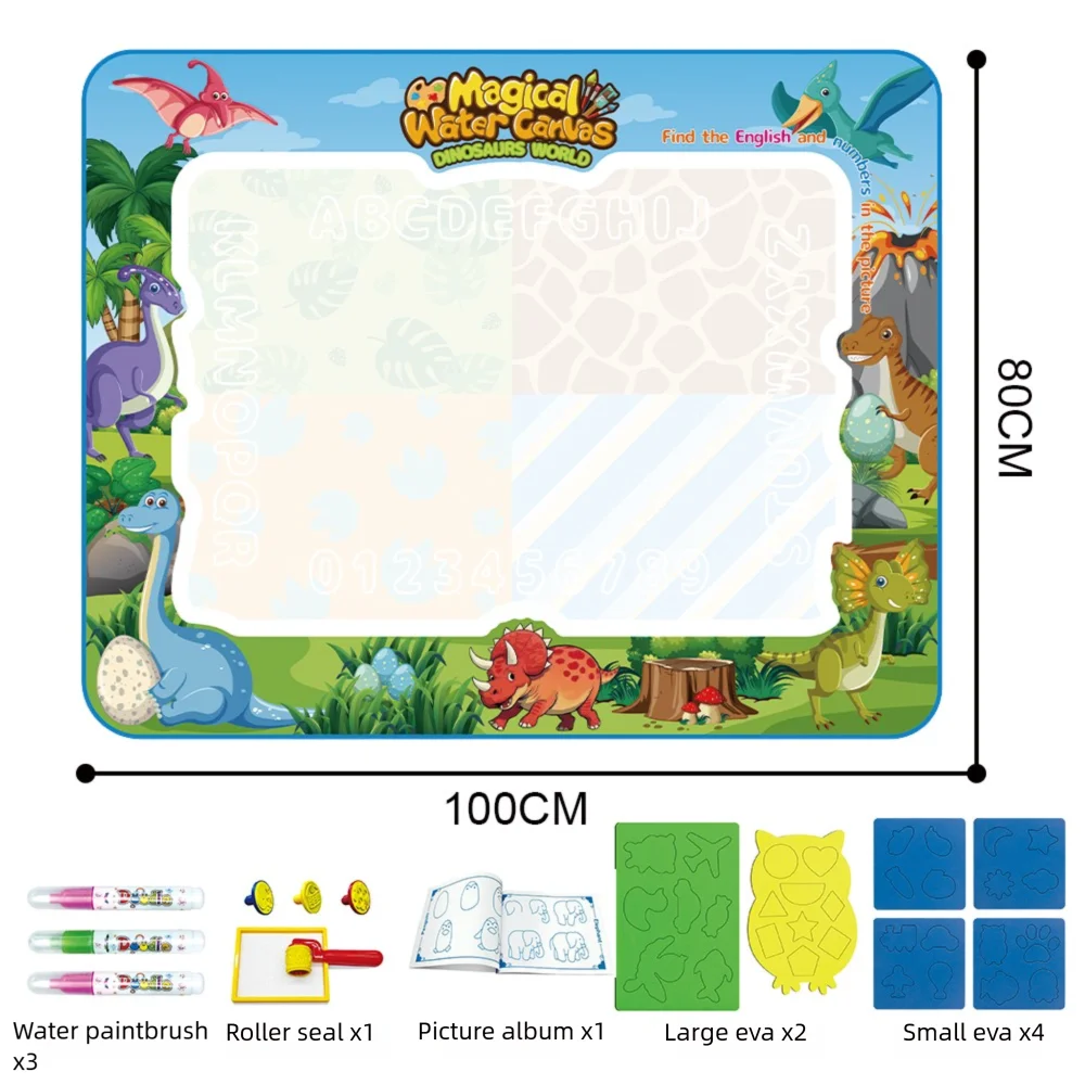 Tapis de Dessin Aquatique Extra Large | Amusement Créatif Sans Désordre