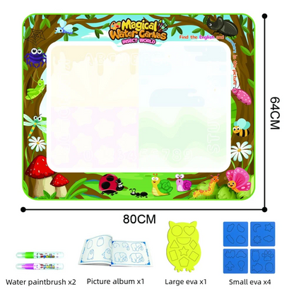 Tapis de Dessin Aquatique Extra Large | Amusement Créatif Sans Désordre