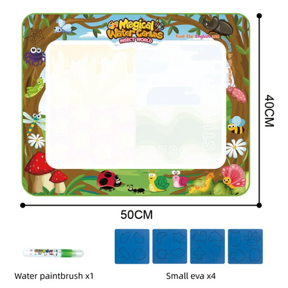 Tapis de Dessin Aquatique Extra Large | Amusement Créatif Sans Désordre
