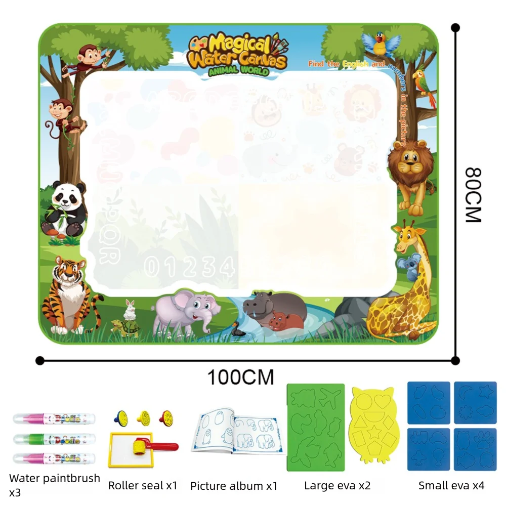 Tapis de Dessin Aquatique Extra Large | Amusement Créatif Sans Désordre