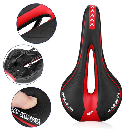 Selle de Vélo en Gel Souple | Confort Optimal et Surface Antidérapante