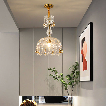Lustre en Cristal de Luxe | Artisanat Unique et Design Élégant